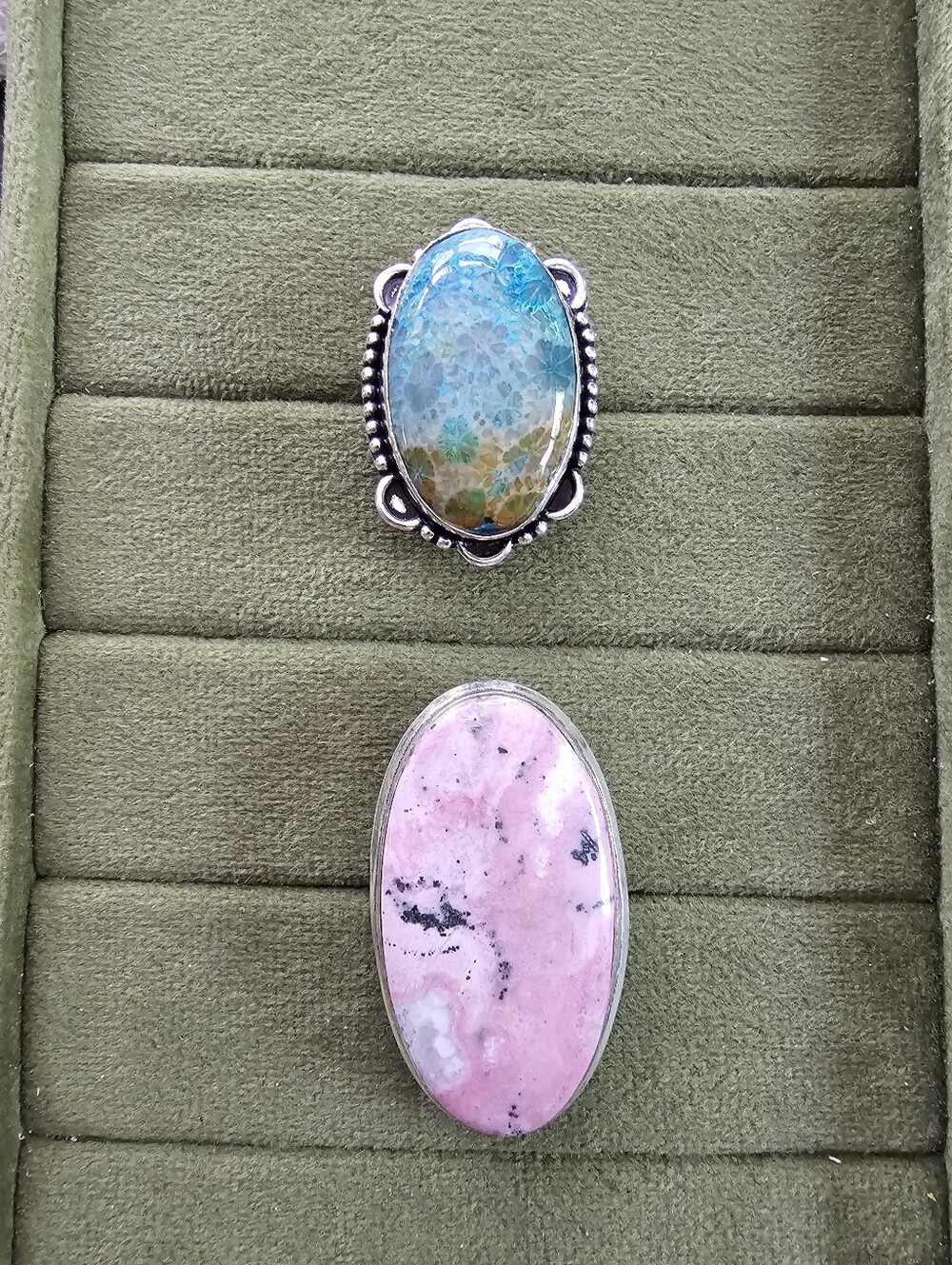 Silver Plated Rings Size 6